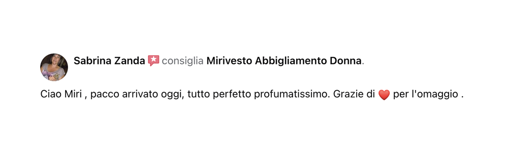 MIRIvesto Abbigliamento Donna Forlì - Recensione 2A