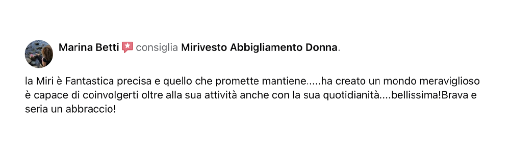MIRIvesto Abbigliamento Donna Forlì - Recensione 7