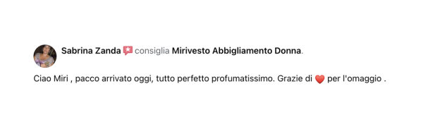 MIRIvesto Abbigliamento Donna Forlì - Recensione 2A