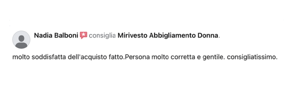 MIRIvesto Abbigliamento Donna Forlì - Recensione 3A