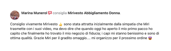 MIRIvesto Abbigliamento Donna Forlì - Recensione 4
