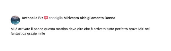 MIRIvesto Abbigliamento Donna Forlì - Recensione 5