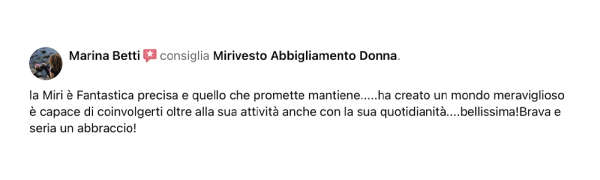 MIRIvesto Abbigliamento Donna Forlì - Recensione 7